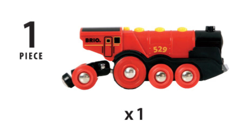 BRIO - Mighty Red Action Locomotive