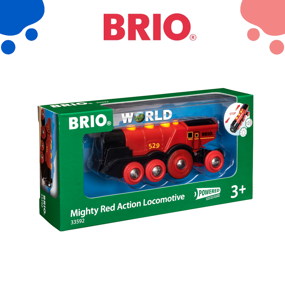 BRIO - Mighty Red Action Locomotive