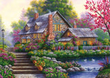 Ravensburger - Romantic Cottage Puzzle 1000 Pieces